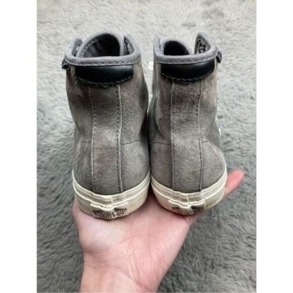 Vans Camden high top grey suede lace up sneakers - Picture 7 of 8